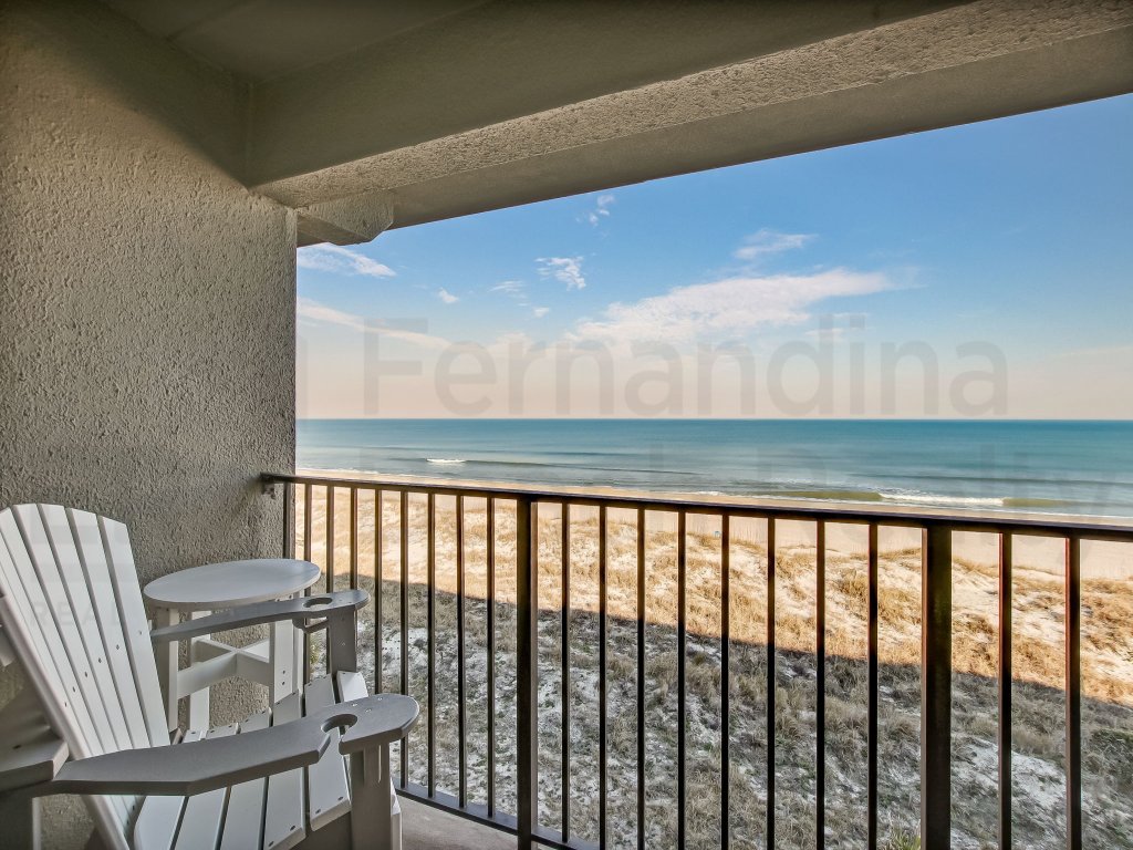 Rustic Theme Condo with Scenic Ocean View Vacation Rental in Fernandina Beach - RedAwning
