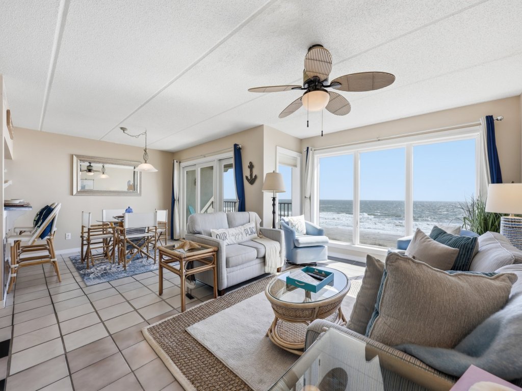 Tropical Condo with Spectacular Ocean Sunrises Views Vacation Rental in Fernandina Beach - RedAwning