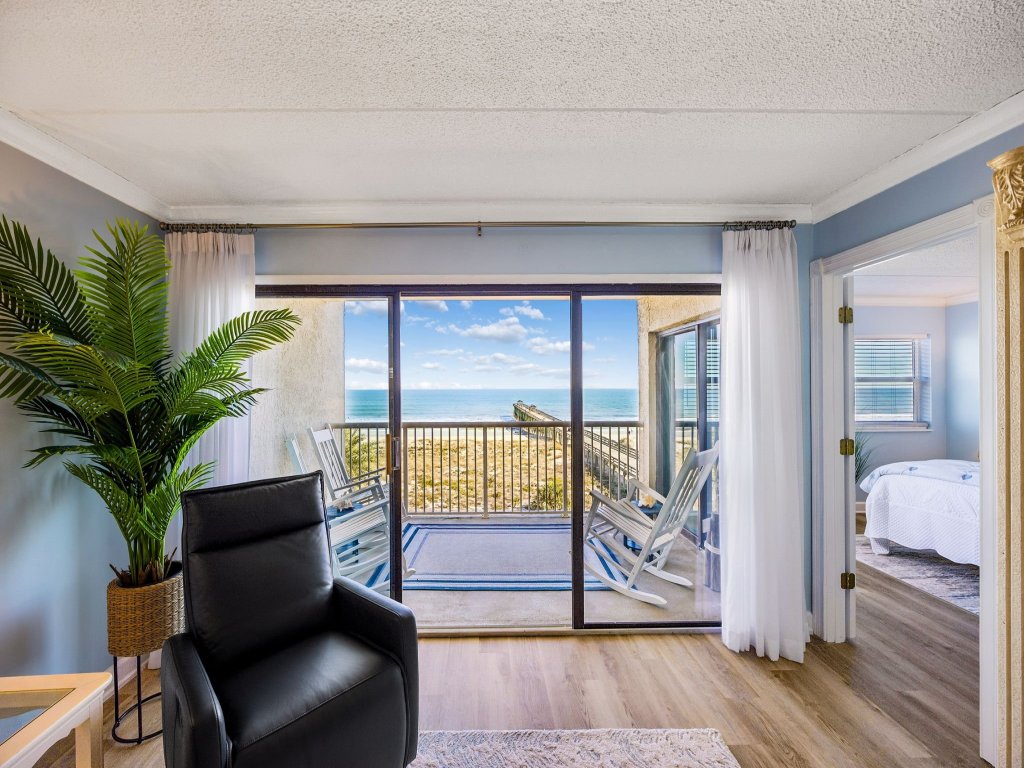 Tastefully Decorated Condo with Scenic Beach Views Vacation Rental in Fernandina Beach - RedAwning