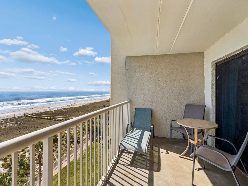 Upper Unit Condo Overlooking Both the Ocean Pier and Swimming Pool Vacation Rental in Fernandina Beach - RedAwning