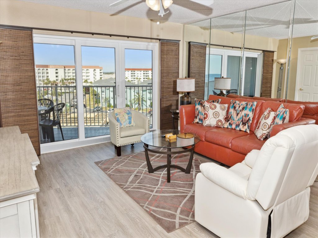 Seacrest 604 is a 2 BR Gulf Front on Okaloosa Island Vacation Rental in Fort Walton Beach - RedAwning