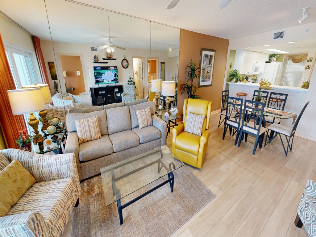 Seacrest 706 is a 2 BR Gulf Front on Okaloosa Island Vacation Rental in Fort Walton Beach - RedAwning
