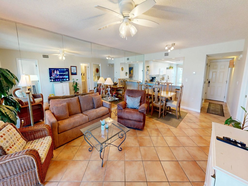 Seacrest 605 is a 2 BR Gulf Front on Okaloosa Island Vacation Rental in Fort Walton Beach - RedAwning