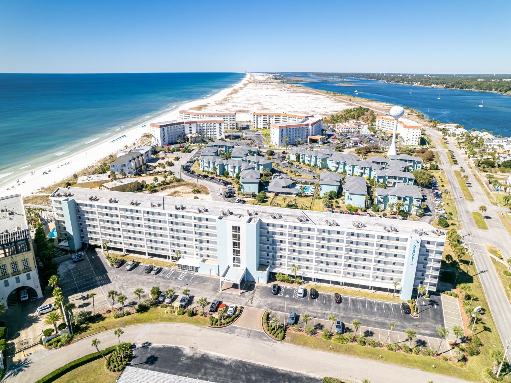 Seacrest 501B is a Gulf Front 2 BR on Okaloosa Island Vacation Rental in Fort Walton Beach - RedAwning