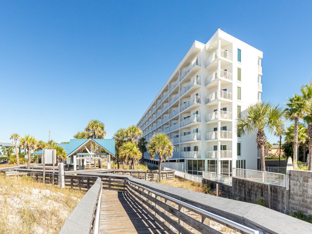 Seacrest 501B is a Gulf Front 2 BR on Okaloosa Island Vacation Rental in Fort Walton Beach - RedAwning