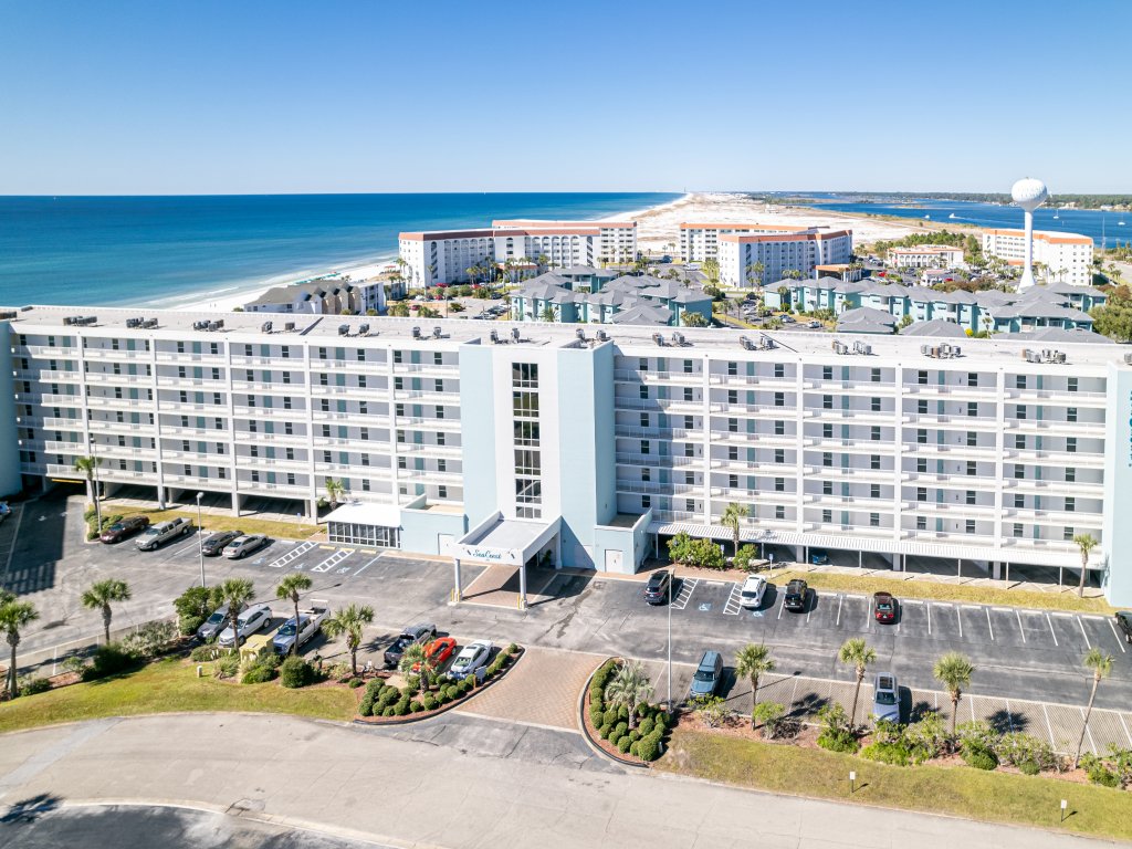 Seacrest 501B is a Gulf Front 2 BR on Okaloosa Island Vacation Rental in Fort Walton Beach - RedAwning