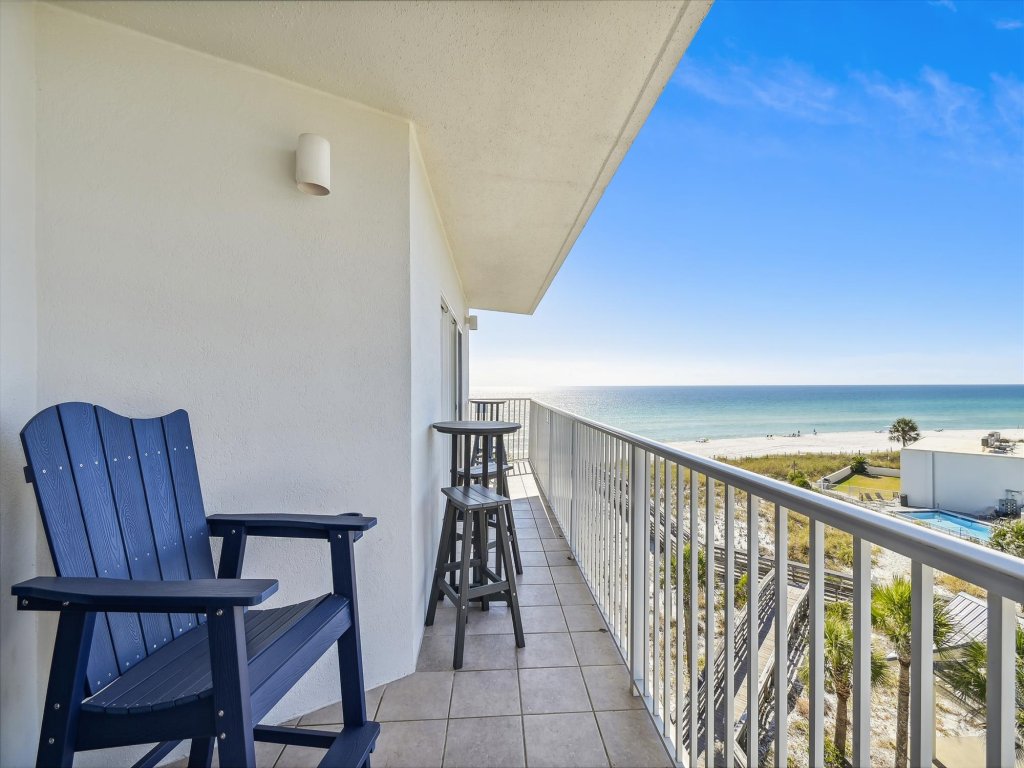Seacrest 501B is a Gulf Front 2 BR on Okaloosa Island Vacation Rental in Fort Walton Beach - RedAwning