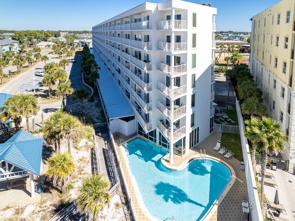 Seacrest 501B is a Gulf Front 2 BR on Okaloosa Island Vacation Rental in Fort Walton Beach - RedAwning