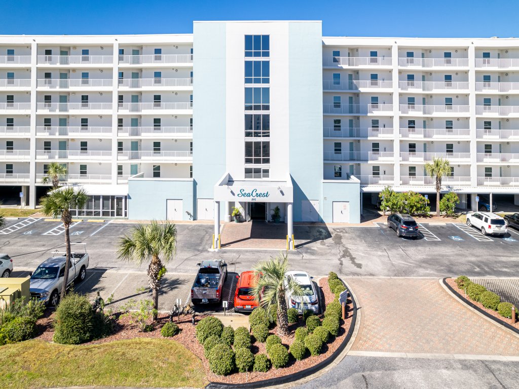 Seacrest 501B is a Gulf Front 2 BR on Okaloosa Island Vacation Rental in Fort Walton Beach - RedAwning