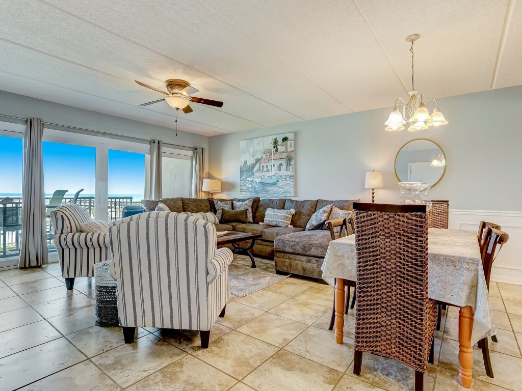 Enchanting Ground Unit Condo Few Steps Away from the Ocean Side Vacation Rental in Fernandina Beach - RedAwning