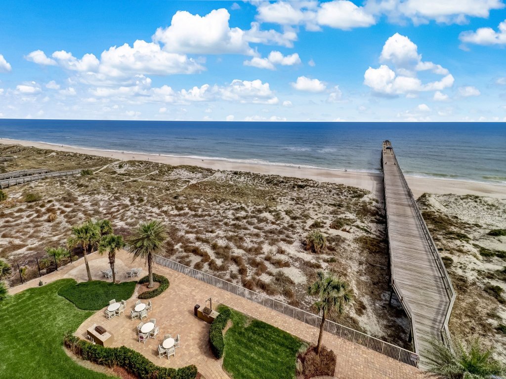 Oceanfront Condo with Beach Access, Pool, and Tennis Court Vacation Rental in Fernandina Beach - RedAwning