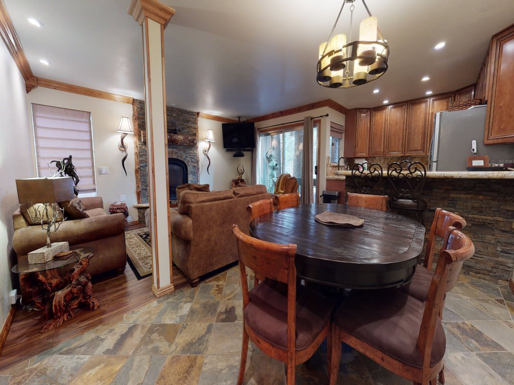 Mammoth Estates 137 Uniquely designed, Gas Fireplace, Phenomenal location, Walk to The Village Vacation Rental in Mammoth Lakes - RedAwning
