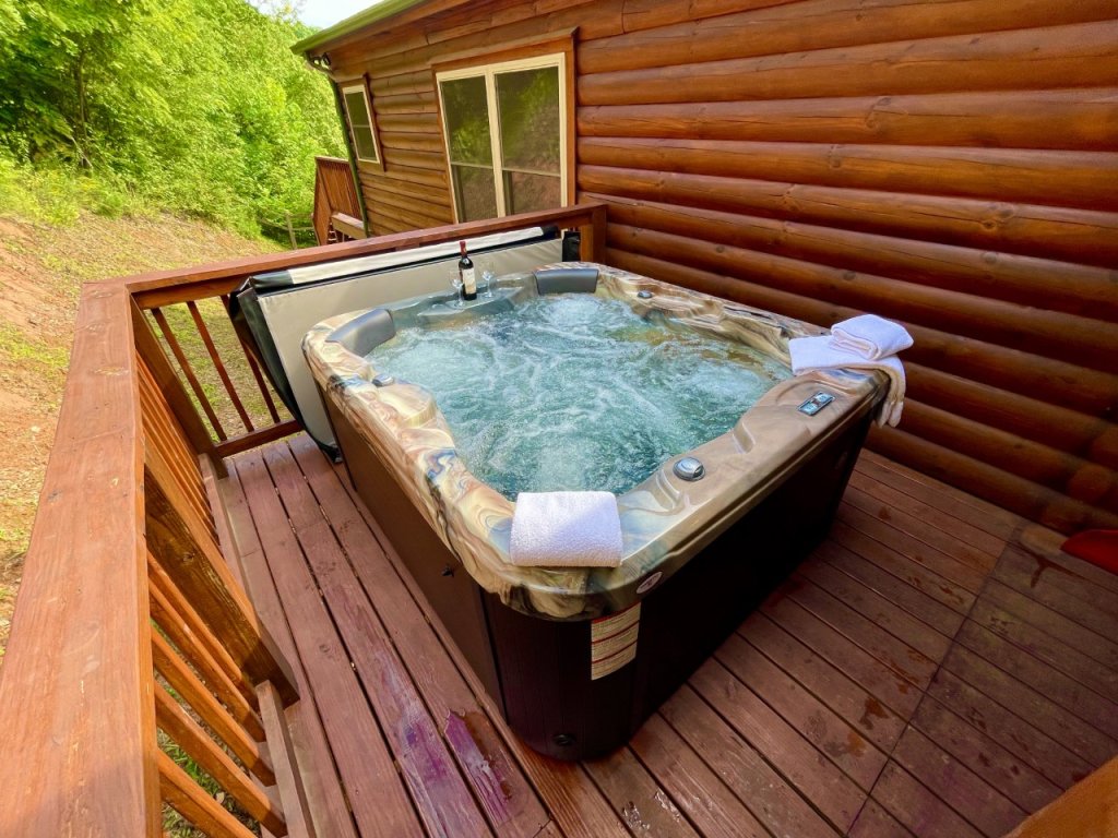 Smoky Retreat Cabin with Free Putt-Putt Course Vacation Rental in Gatlinburg - RedAwning