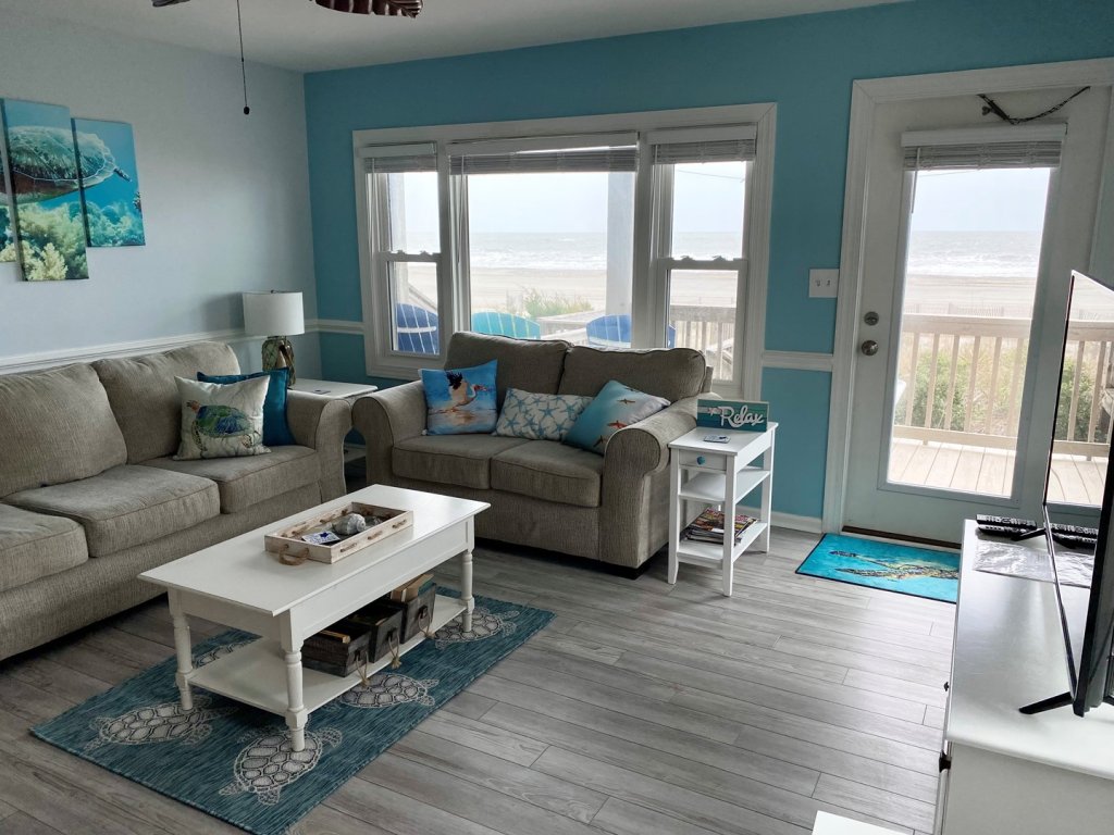 Turtley Paradise West / 511 Ocean Blvd West Vacation Rental in Holden Beach - RedAwning