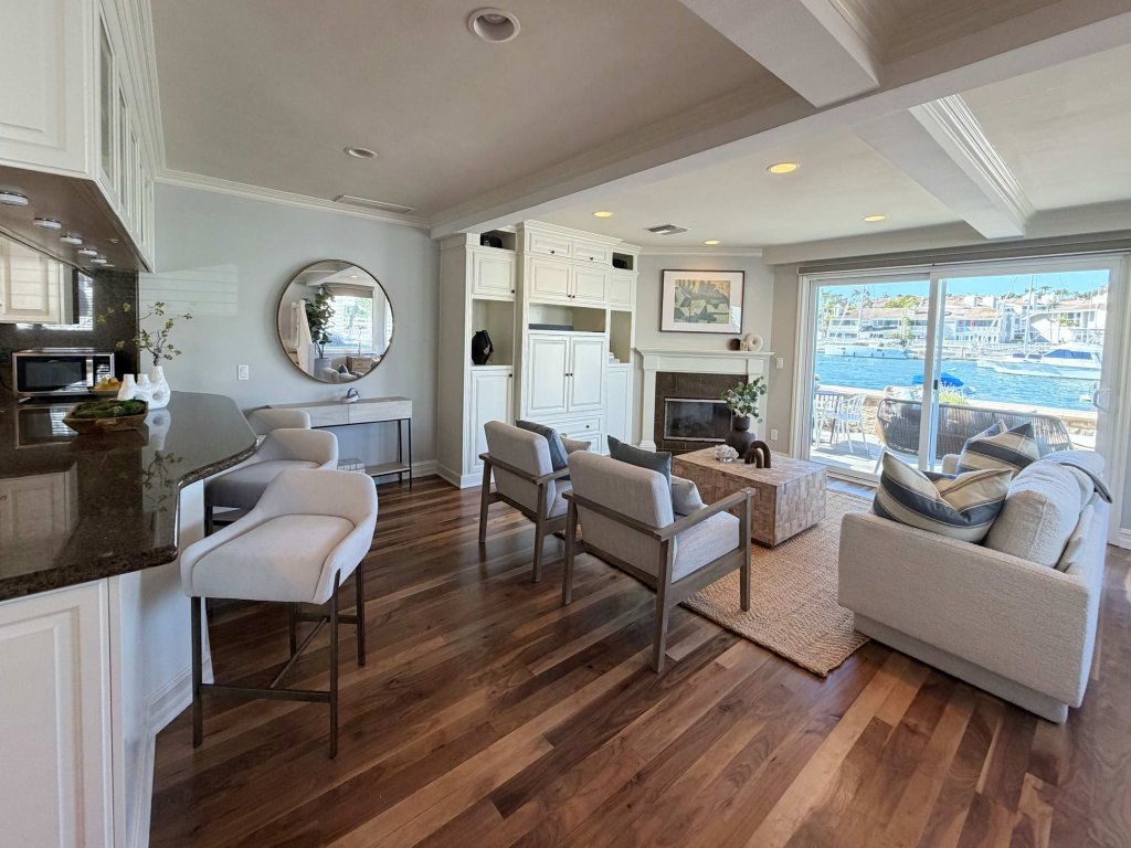 1011 N Bayfront A | Breathtaking Bay Views- Beautiful Balboa Isle Home Vacation Rental in Newport Beach - RedAwning