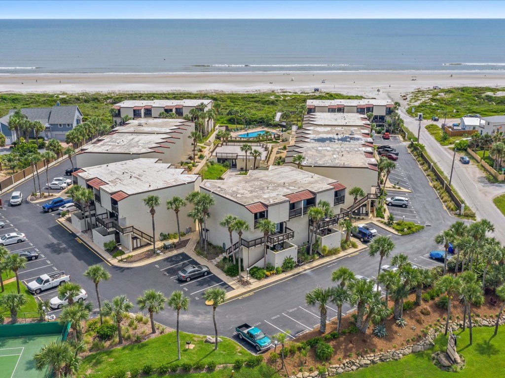 Island house A209 - Oceanfront Condo& Beach Access Vacation Rental in St. Augustine - RedAwning