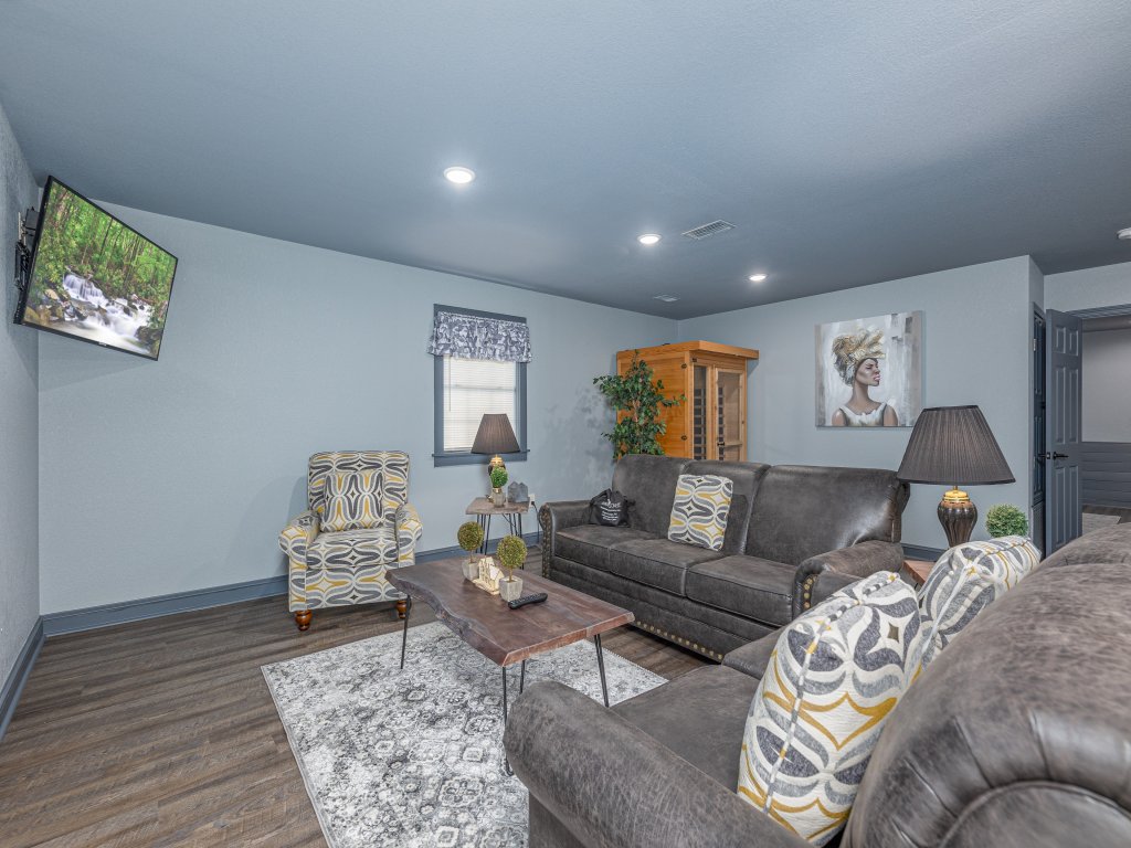 Sweet Surrender Cabin with Premier Amenities Vacation Rental in Pigeon Forge - RedAwning