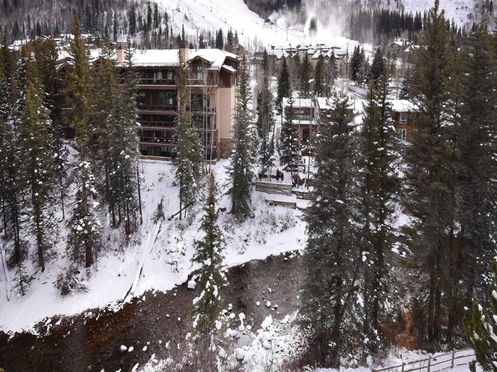 Newly Remodeled Condo Wren 201 with Creekside Views of Vail Mountain Vacation Rental in Vail - RedAwning