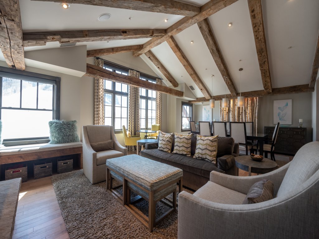 Three Bedroom Mountain Chic 6th Floor Penthouse Vacation Rental in Crested Butte - RedAwning