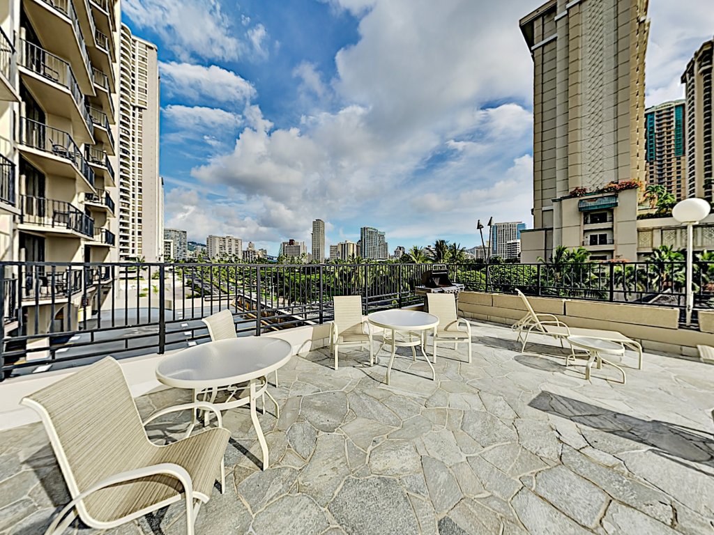 Aqua Palms Waikiki / Ocean View Lanai / Parking Included Vacation Rental in Honolulu - RedAwning