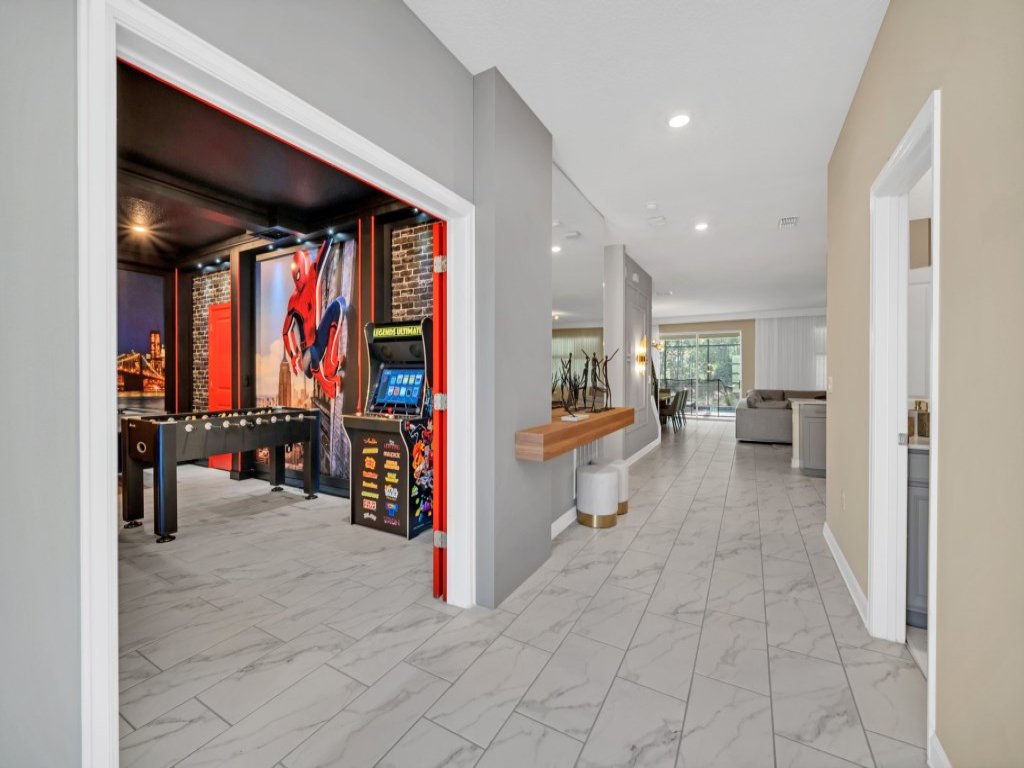  Home Movie Theater Room, Pool Spa Gameroom Vacation Rental in Kissimmee - RedAwning