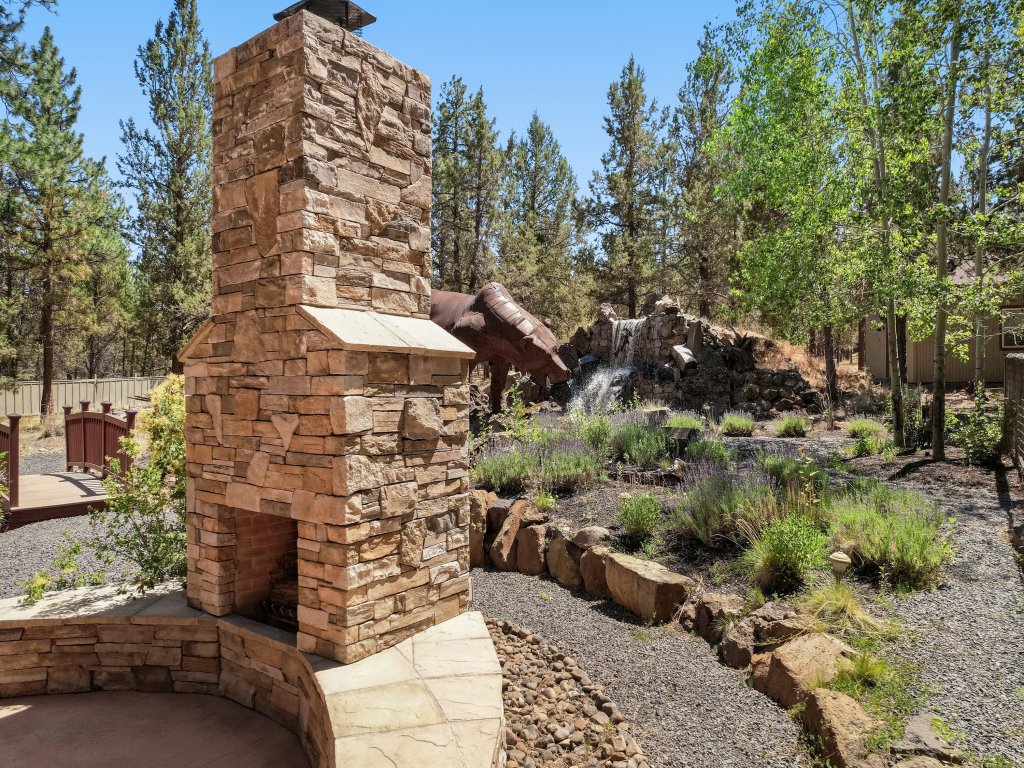 Big Bear Home features Private Entrance and Patio with Fire Pit Vacation Rental in Bend - RedAwning