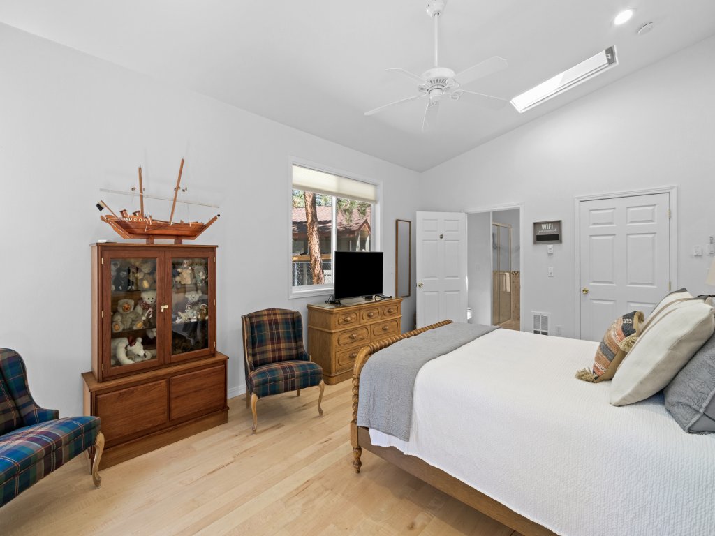 Big Bear Home features Private Entrance and Patio with Fire Pit Vacation Rental in Bend - RedAwning
