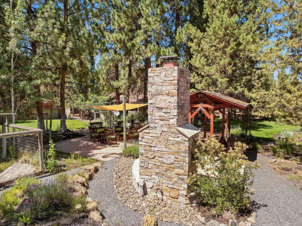 Big Bear Home features Private Entrance and Patio with Fire Pit Vacation Rental in Bend - RedAwning