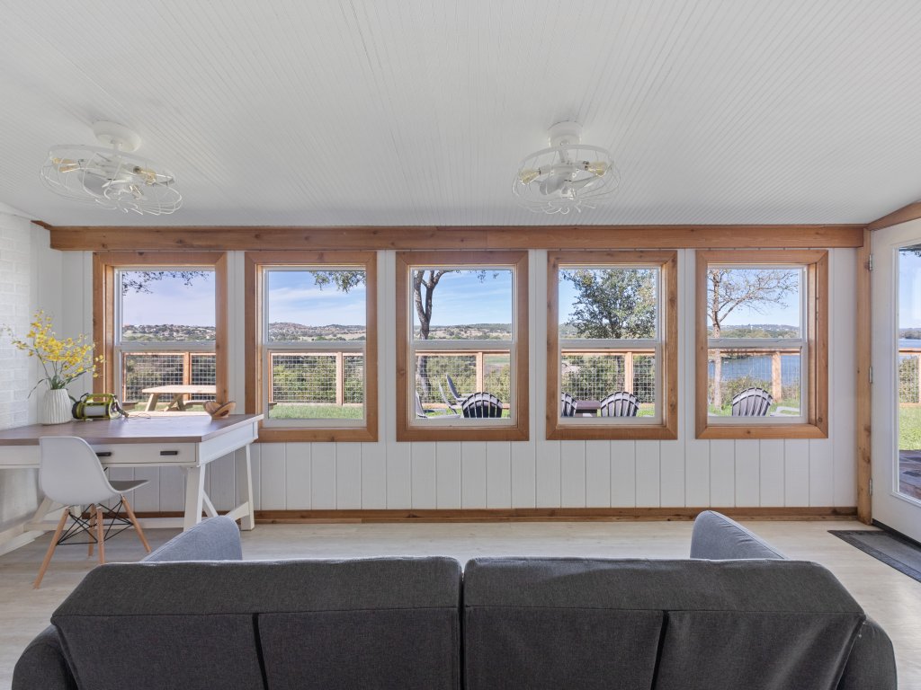 Guadalupe Bluff Farmhouse Vacation Rental in Kerrville - RedAwning