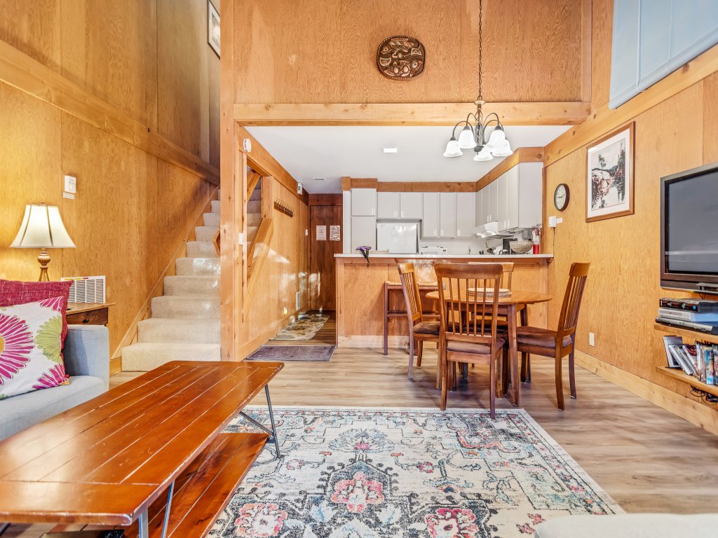 Modern & Sleek Condo - Creekside #110 Vacation Rental in Bear Valley - RedAwning