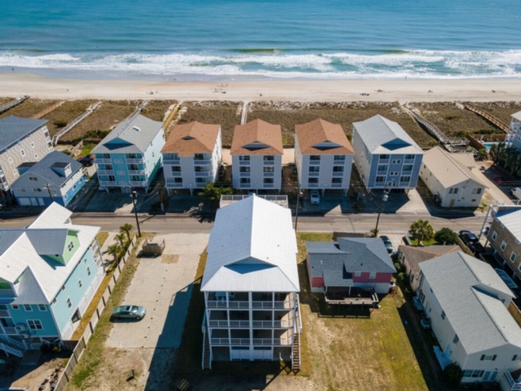 Sunnyside - Ocean and Inlet views, steps to beach access, plus parking for 4! Vacation Rental in North Carolina - RedAwning