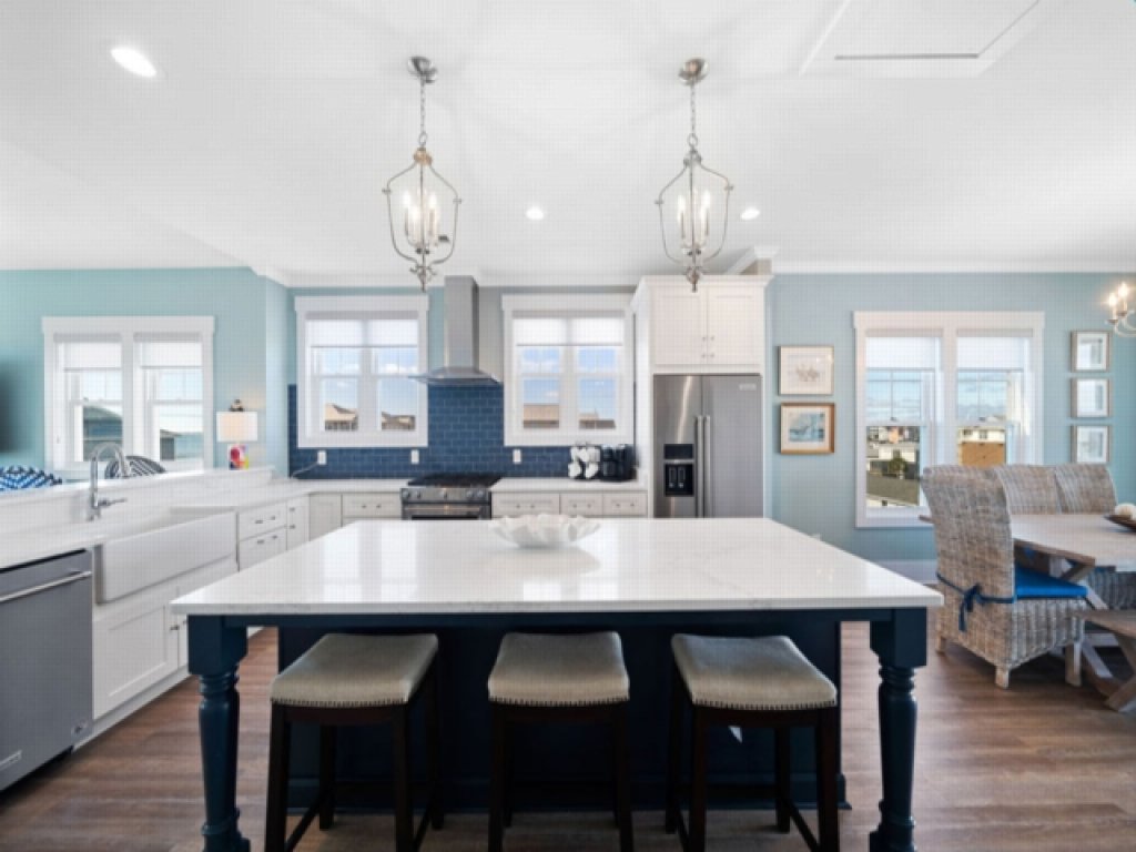 Sunnyside - Ocean and Inlet views, steps to beach access, plus parking for 4! Vacation Rental in North Carolina - RedAwning