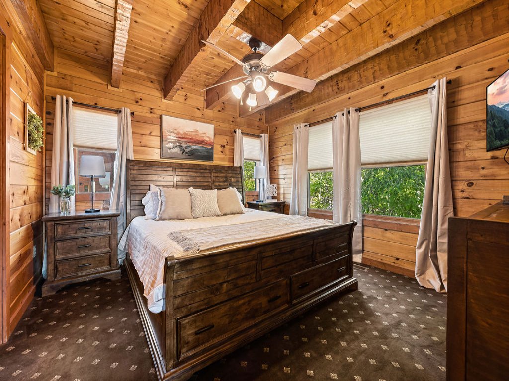 Beauty and the Bear Cabin with Private Hot Tub Vacation Rental in Sevierville - RedAwning