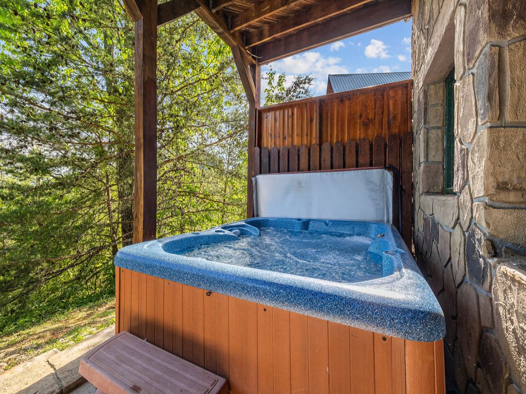 Beauty and the Bear Cabin with Private Hot Tub Vacation Rental in Sevierville - RedAwning
