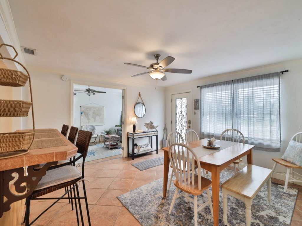 Heated Pool Home Directly Across the street From Beach Close to Flagler Vacation Rental in New Smyrna Beach - RedAwning