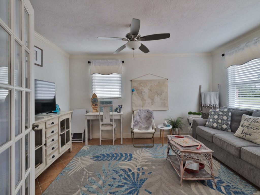 Heated Pool Home Directly Across the street From Beach Close to Flagler Vacation Rental in New Smyrna Beach - RedAwning