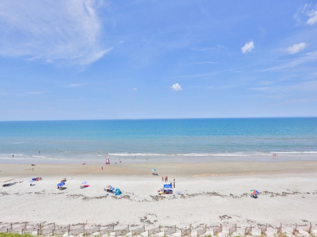Oceanfront condo, Penthouse unit with lots of beach supplies Vacation Rental in New Smyrna Beach - RedAwning