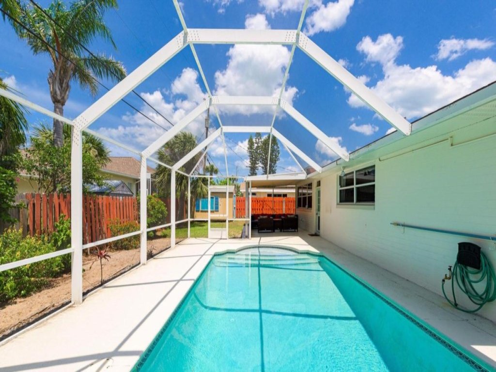 Private 4 bedroom Pool Home w 2 car garage Vacation Rental in Ormond Beach - RedAwning