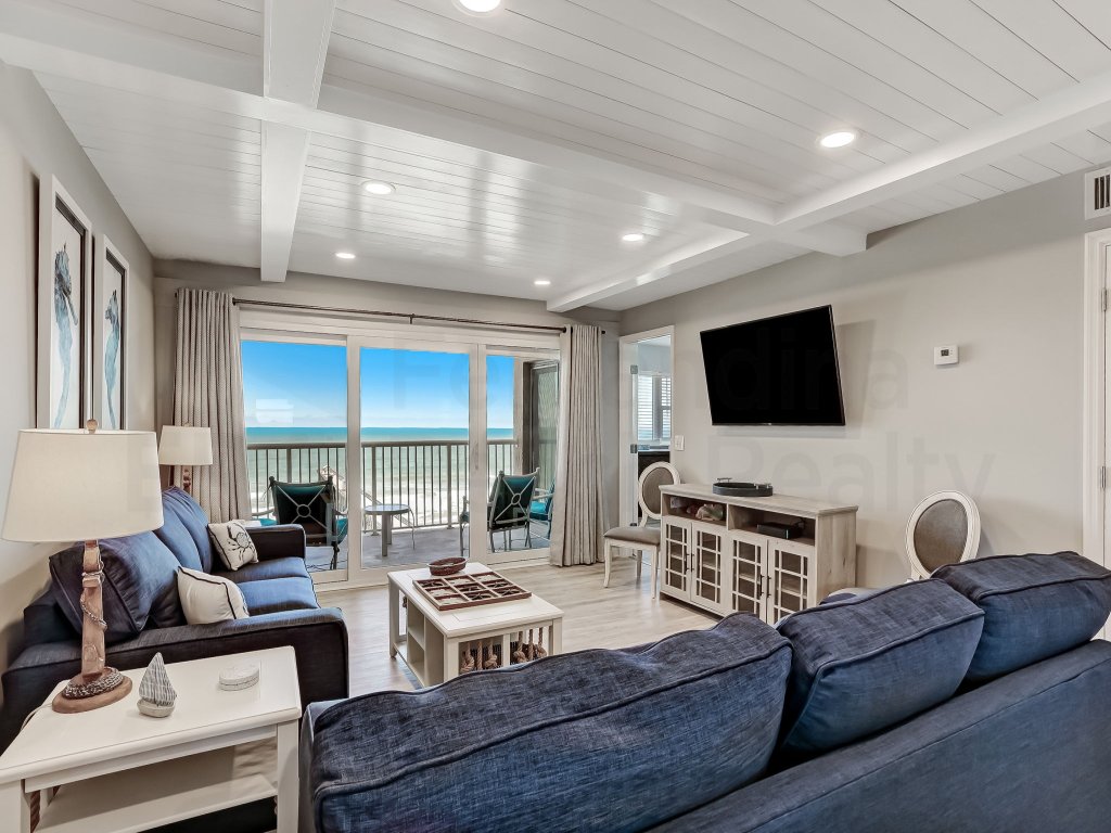 Fully Remodeled Condo with Atlantic Ocean View and Access to Private Fishing Pier Vacation Rental in Fernandina Beach - RedAwning
