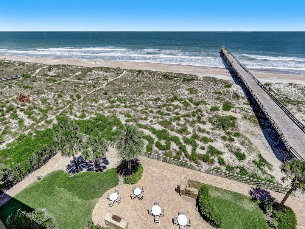Fully Remodeled Condo with Atlantic Ocean View and Access to Private Fishing Pier Vacation Rental in Fernandina Beach - RedAwning