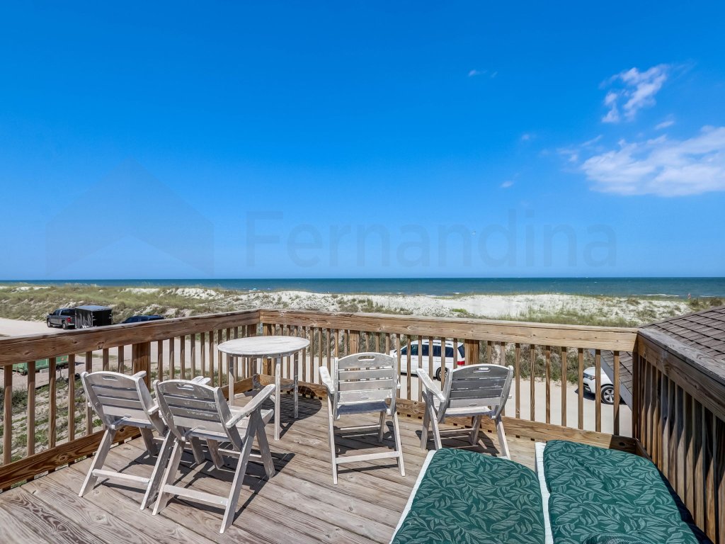 Dog Friendly Beachfront Condo, Direct Access to Beach Vacation Rental in Fernandina Beach - RedAwning