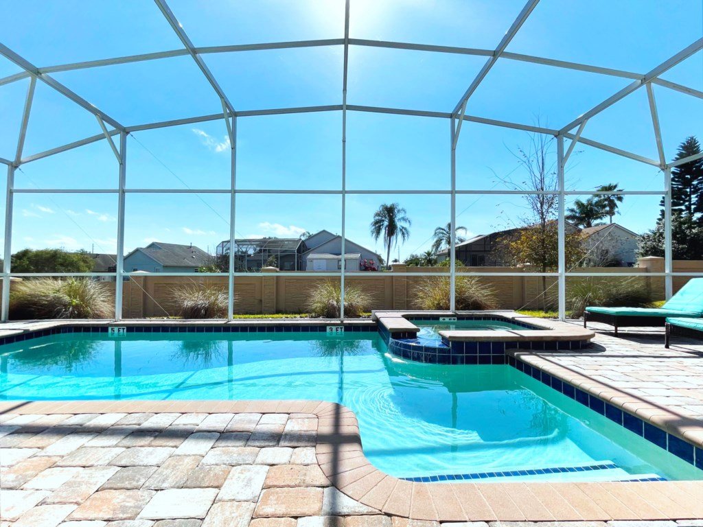 Beautiful 6 Bed Pool Game Spa Home Champions Gate Vacation Rental in Davenport - RedAwning