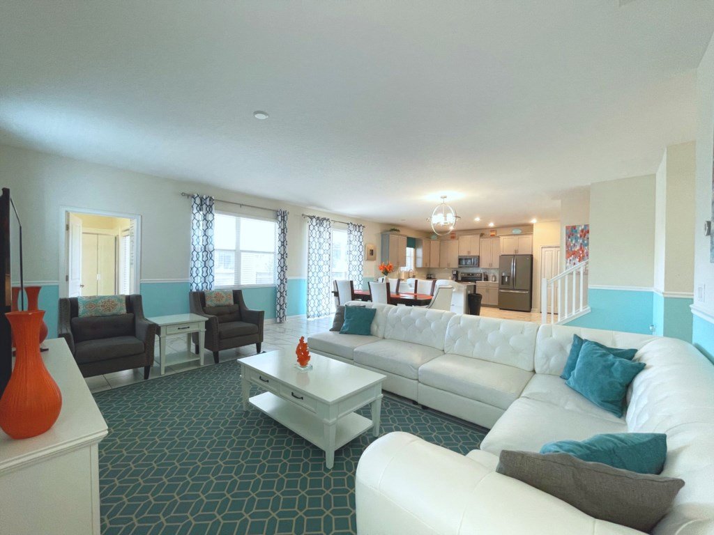 Beautiful 6 Bed Pool Game Spa Home Champions Gate Vacation Rental in Davenport - RedAwning