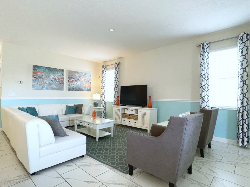 Beautiful 6 Bed Pool Game Spa Home Champions Gate Vacation Rental in Davenport - RedAwning