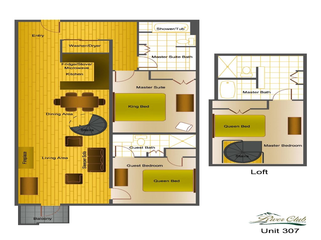 River Club 307 Vacation Rental in Telluride - RedAwning