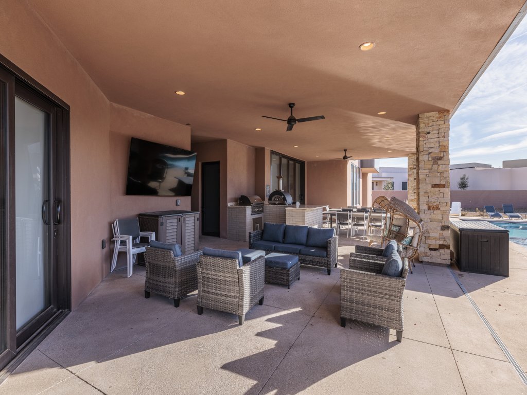 Poolside Palms Retreat Vacation Rental in St. George - RedAwning