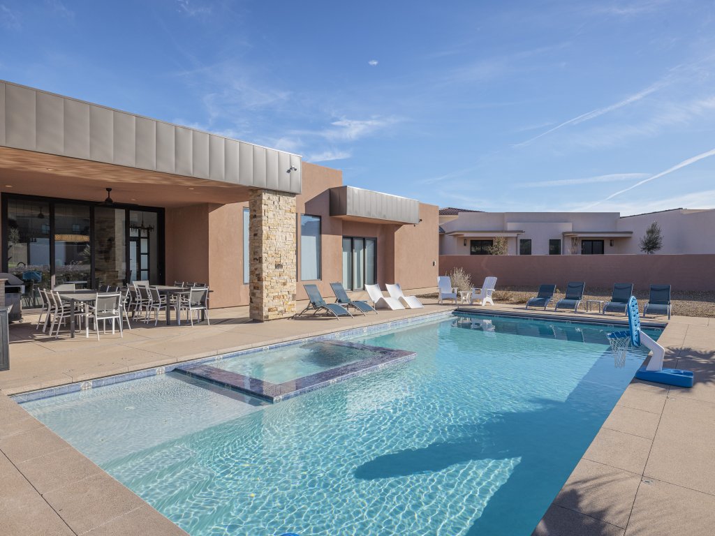 Poolside Palms Retreat Vacation Rental in St. George - RedAwning