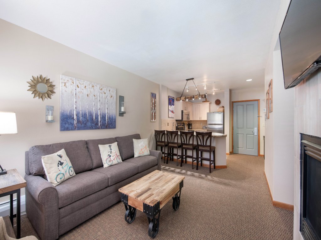 First Floor Condo with Ski-In Ski-Out Access - Zephyr Mountain Lodge Premium Unit 1108 Vacation Rental in Winter Park - RedAwning