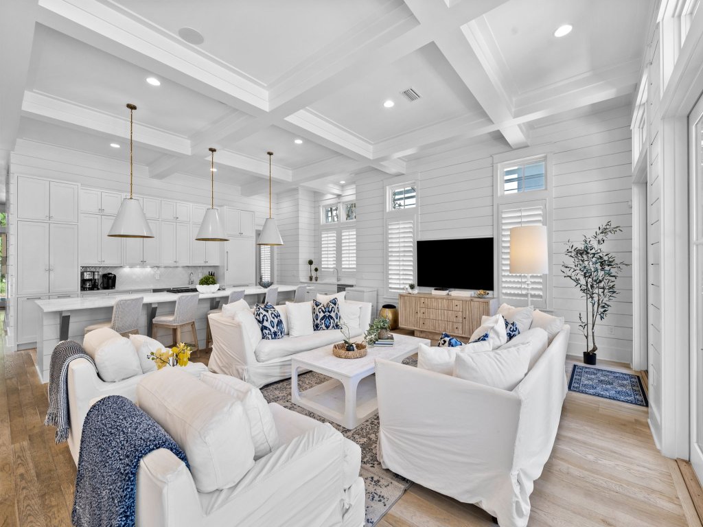 WaterColor Luxury on 30A! 63 Western Lake, Park District, Pool, 7 Bdrms, Slps 16 Vacation Rental in Santa Rosa Beach - RedAwning