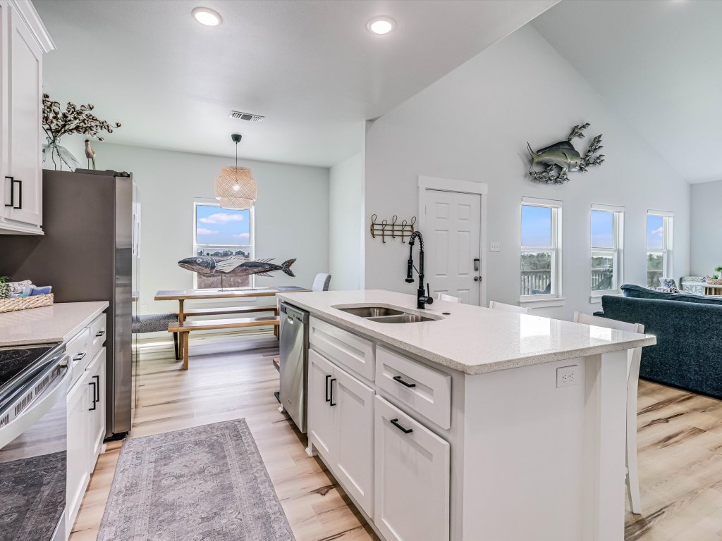 Cove Harbor Beach House Vacation Rental in Rockport - RedAwning
